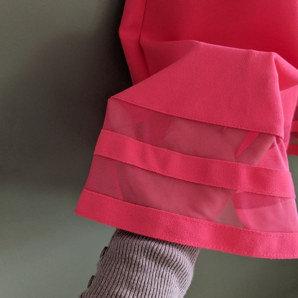 Calvin Klein Coral Cut Out A line Dress 10 - Picture 4 of 7